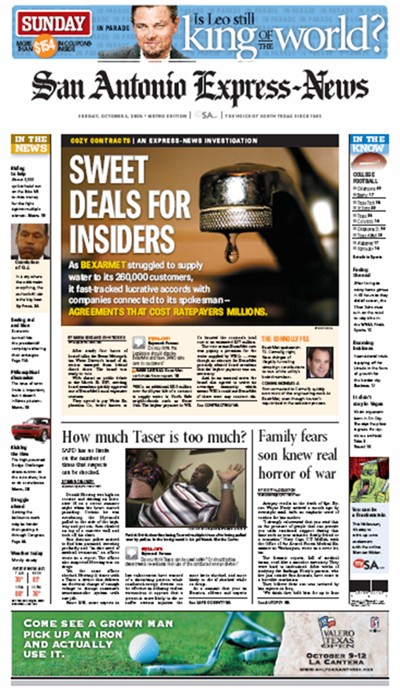 Sweet deals for insiders at BexarMet water utility