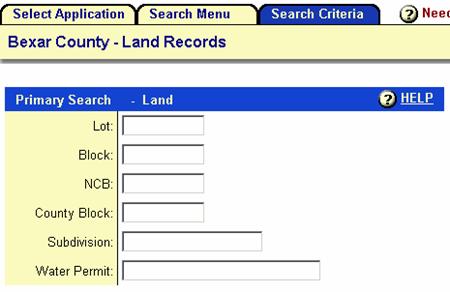 Bexar County Land Record Search