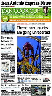 Theme park injuries go unreported