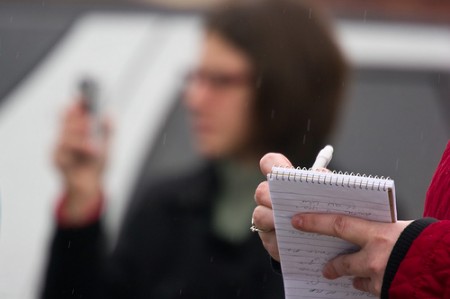 Reporter's notebook Reporter's notebook