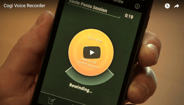 Cogi recording smartphone app