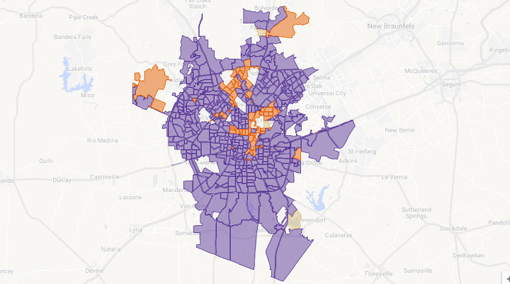 bexar county precinct map Interactive Maps How San Antonio Voted In The 2018 Election bexar county precinct map