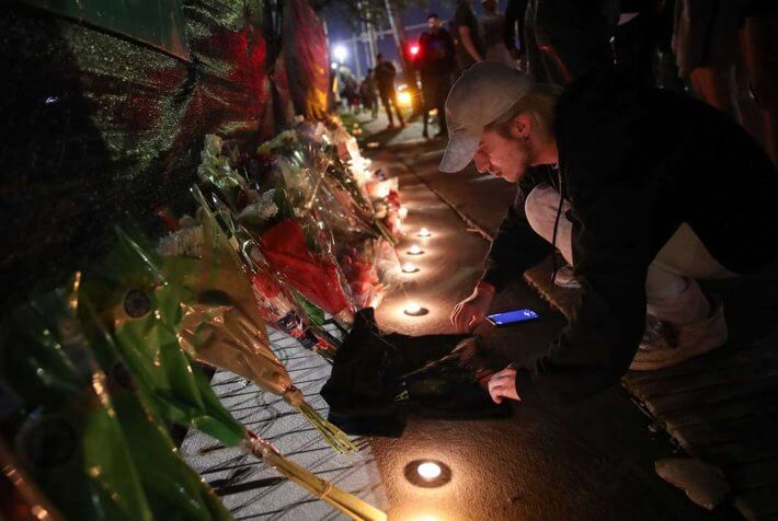 Memorial for victims of Travis Scott concert in Houston
